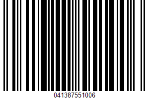 Drink Mix UPC Bar Code UPC: 041387551006