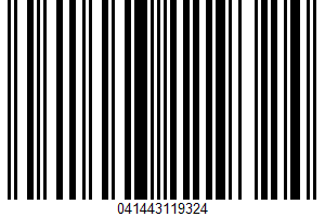 Blackeye Peas UPC Bar Code UPC: 041443119324