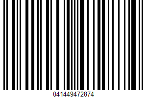 Classic Muffin Mix UPC Bar Code UPC: 041449472874