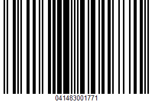 Flavored Drink UPC Bar Code Flavored Drink UPC Bar Code UPC: 041483001771