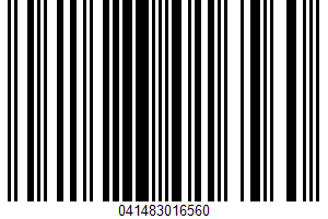 Winter Snowman Lowfat Ice Cream UPC Bar Code UPC: 041483016560