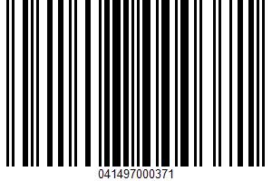 Potato Bread UPC Bar Code Potato Bread UPC Bar Code UPC: 041497000371