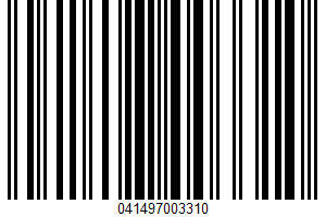 Potato Dinner Rolls UPC Bar Code Potato Dinner Rolls UPC Bar Code UPC: 041497003310
