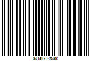 Weis Quality, Extra Creamy Whipped Topping UPC Bar Code UPC: 041497036400