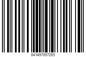 Weis, All Natural Sour Cream UPC Bar Code Weis, All Natural Sour Cream UPC Bar Code UPC: 041497097265
