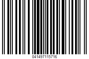 Ginger Vinaigrette UPC Bar Code Ginger Vinaigrette UPC Bar Code UPC: 041497115716