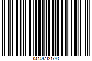 Crunchy Peanut Butter UPC Bar Code UPC: 041497121793
