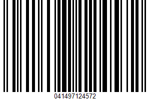 Tomato Ketchup UPC Bar Code UPC: 041497124572