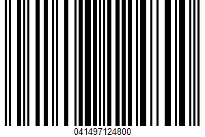 Organic Ketchup UPC Bar Code UPC: 041497124800
