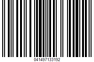 Weis Quality, Happy Easter UPC Bar Code UPC: 041497133192