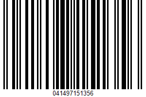 White Distilled Vinegar UPC Bar Code White Distilled Vinegar UPC Bar Code UPC: 041497151356