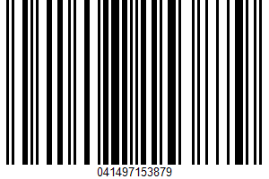 Pure Vegetable Oil UPC Bar Code Pure Vegetable Oil UPC Bar Code UPC: 041497153879
