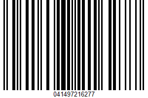 Cinnamon Apple Sauce UPC Bar Code Cinnamon Apple Sauce UPC Bar Code UPC: 041497216277