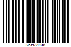 Unsweetened Apple Sauce UPC Bar Code Unsweetened Apple Sauce UPC Bar Code UPC: 041497216284
