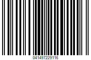 Pie Filling & Topping UPC Bar Code UPC: 041497229116