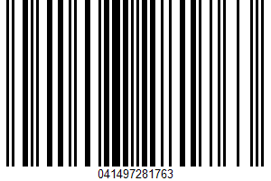 Tri-color Rotini, Enriched Vegetable Pasta Product UPC Bar Code Tri-color Rotini, Enriched Vegetable Pasta Product UPC Bar Code UPC: 041497281763