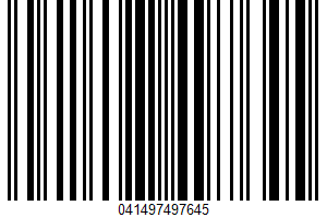 Butterscotch Discs UPC Bar Code UPC: 041497497645