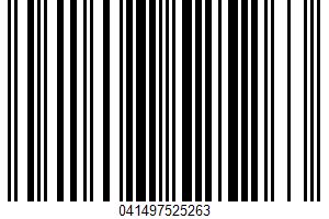 Weis Quality, Old Fashioned Oats UPC Bar Code UPC: 041497525263
