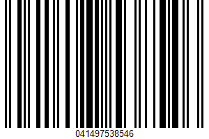 Whole Wheat And Rice Cereal UPC Bar Code UPC: 041497538546