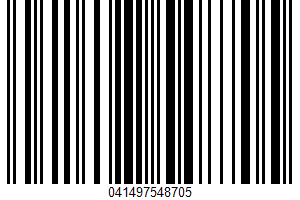 Weis Quality, Snack Mix, Traditional UPC Bar Code Weis Quality, Snack Mix, Traditional UPC Bar Code UPC: 041497548705