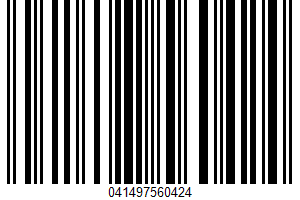 Weis Quality, Soft & Chewy Cookies Molasses UPC Bar Code UPC: 041497560424