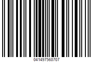 Weis, Rice Cakes, Apple Cinnamon UPC Bar Code Weis, Rice Cakes, Apple Cinnamon UPC Bar Code UPC: 041497560707