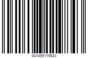 Northern Catch, Fancy Whole Oysters UPC Bar Code Northern Catch, Fancy Whole Oysters UPC Bar Code UPC: 041498119843
