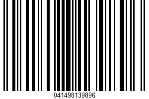 Creamy UPC Bar Code Creamy UPC Bar Code UPC: 041498139896