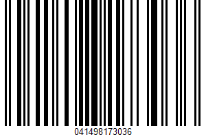 Giant Marshmallows UPC Bar Code UPC: 041498173036