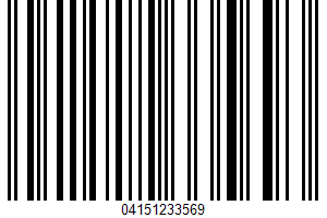 All-in-one Super Syrup UPC Bar Code UPC: 04151233569
