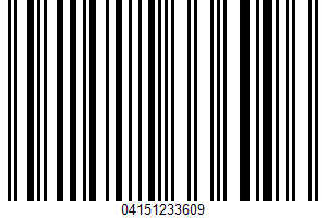 All-in-one Super Syrup UPC Bar Code UPC: 04151233609
