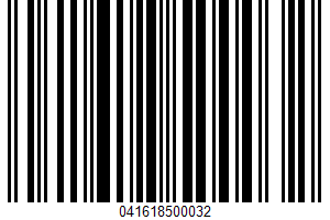 Peanut Oil UPC Bar Code Peanut Oil UPC Bar Code UPC: 041618500032