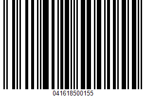 Canola Oil UPC Bar Code UPC: 041618500155