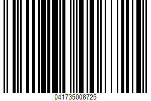 Cream Sauce UPC Bar Code Cream Sauce UPC Bar Code UPC: 041735008725