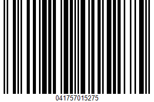 Spreadable Cheese Wedges UPC Bar Code Spreadable Cheese Wedges UPC Bar Code UPC: 041757015275
