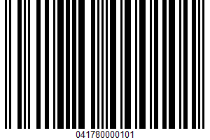Baltimore Ravens Potato Chips UPC Bar Code UPC: 041780000101