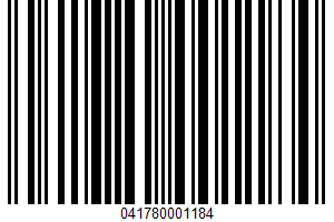 Utz, Potato Chips, Original UPC Bar Code UPC: 041780001184
