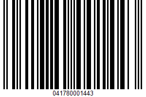 Potato Chips UPC Bar Code Potato Chips UPC Bar Code UPC: 041780001443
