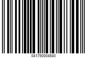 Peanut Butter N Toasty Crackers UPC Bar Code UPC: 041780004840