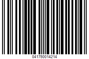 Utz, Veggie Sticks UPC Bar Code UPC: 041780014214