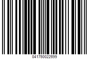Pretzel Sticks UPC Bar Code UPC: 041780022899