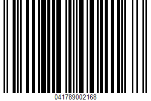 Ramen Noodle Soup UPC Bar Code UPC: 041789002168