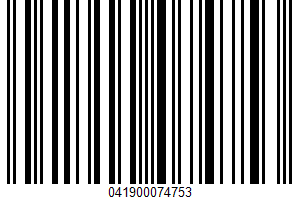 Classic Ice Cream UPC Bar Code Classic Ice Cream UPC Bar Code UPC: 041900074753