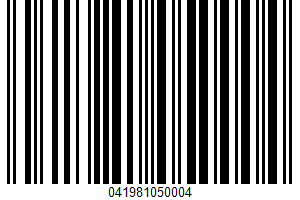 Corn Bread UPC Bar Code Corn Bread UPC Bar Code UPC: 041981050004
