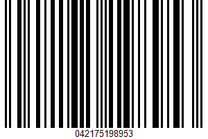 Blue Sky, Natural Soda, Black Cherry UPC Bar Code UPC: 042175198953