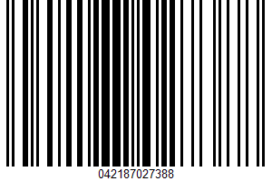 Best Yet, Reduced Fat Shredded Mild Cheddar Cheese UPC Bar Code UPC: 042187027388