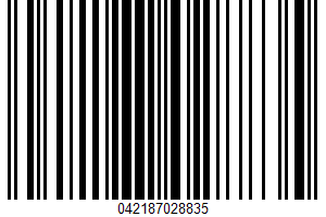 Fruit & Nut Trail Mix UPC Bar Code UPC: 042187028835