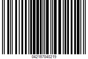 Crumbled Feta Cheese UPC Bar Code Crumbled Feta Cheese UPC Bar Code UPC: 042187040219