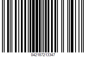 Fancy Small Whole Beets UPC Bar Code Fancy Small Whole Beets UPC Bar Code UPC: 042187213347