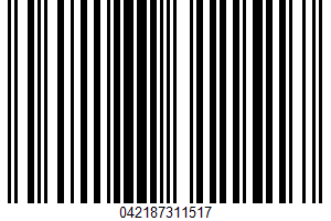 Best Yet, Orange Slices Gummies UPC Bar Code UPC: 042187311517